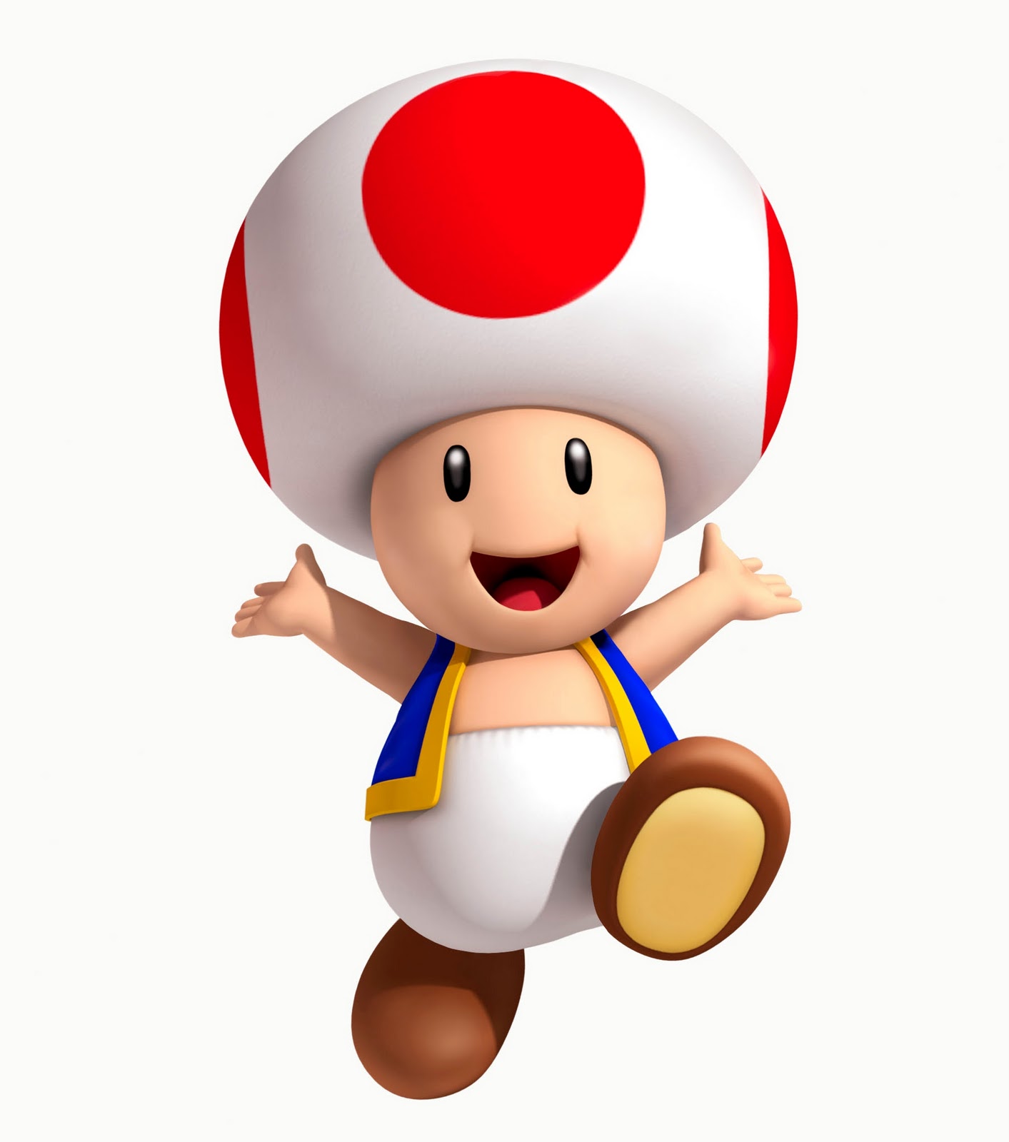 Toad super mario 3D land 3DS nintendo