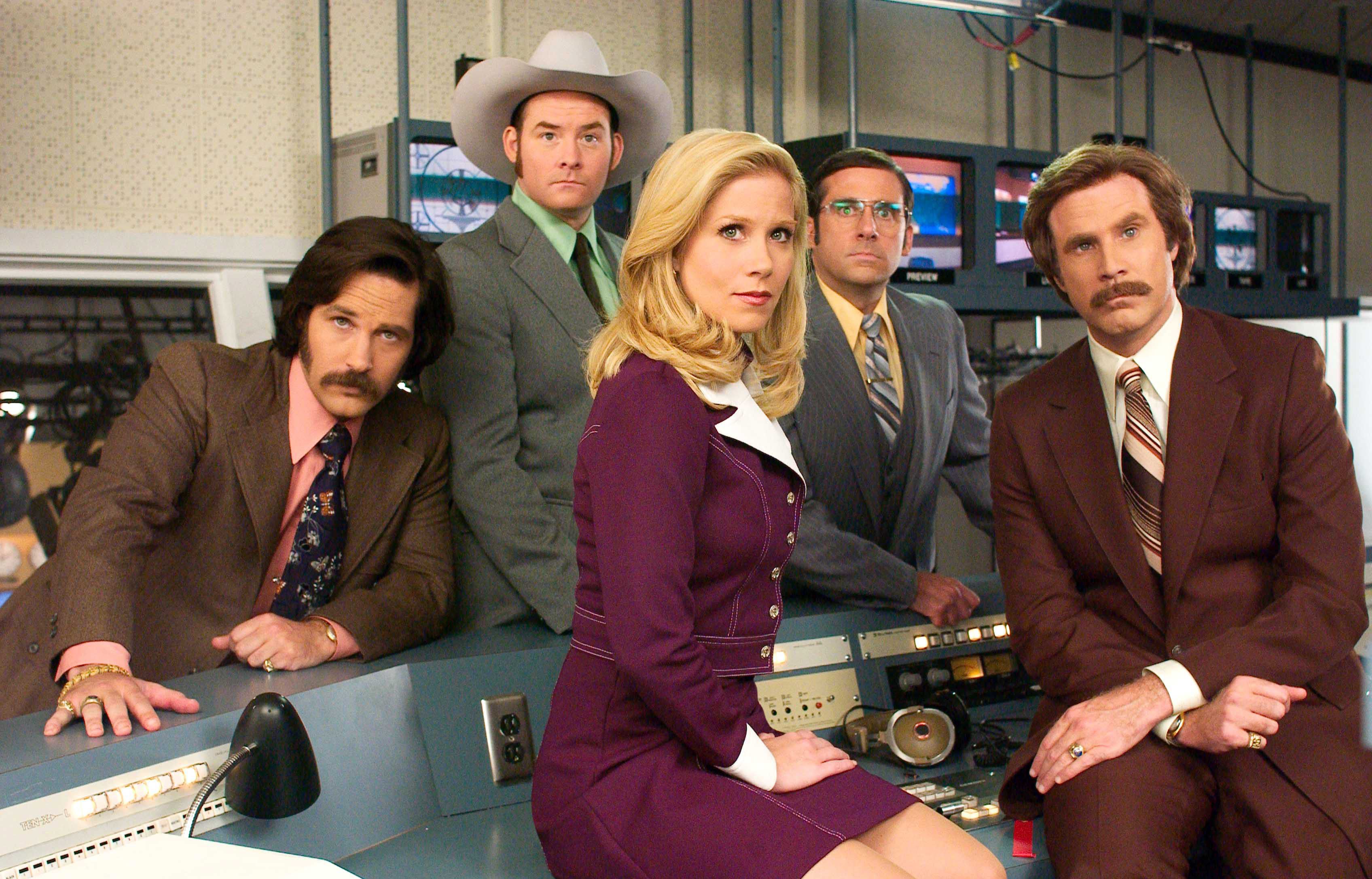 Classic scene Anchorman Industria